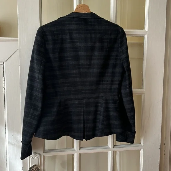 Sandra Angellozzi blazer, timeless flattering cut, size EU 36 (US 6/8), black - Picture 8 of 9